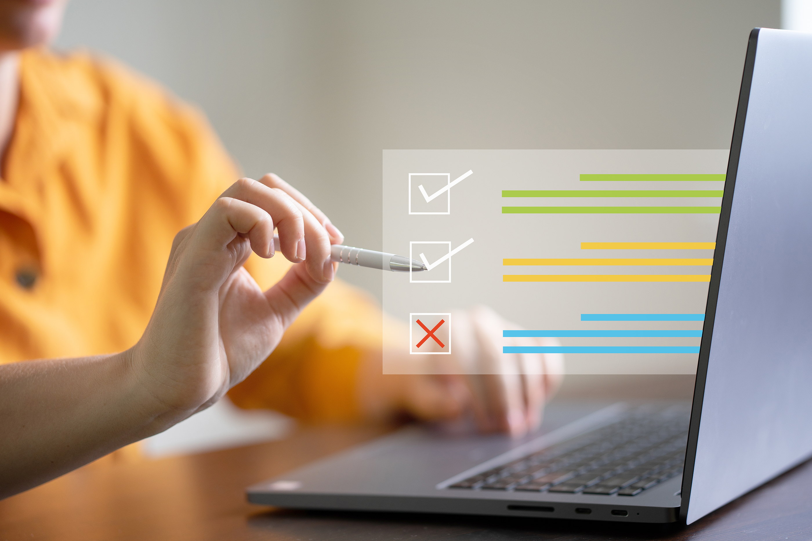 Illustration representing the NHS consultant application process, emphasizing criteria-matching and meeting essential and desirable requirements.